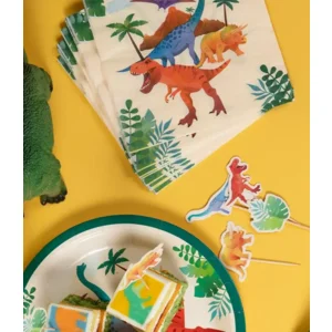 Paper Dreams Servetten Dino 33x33cm - 16st