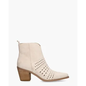 Di Lauro Wilanda Beige Dames Enkelboots