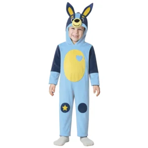 Kostuum - Blauwe hond - mt.98-104 - 3-4jr.