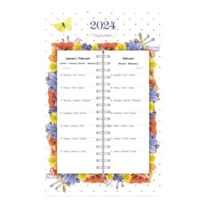 Week omlegkalender - 2024 - Op schild - Marjolein Bastin - Vogels