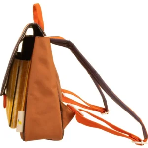 Sticky Lemon Schooltas Blauw Bruin