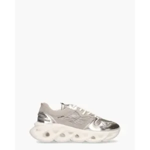 Blah Cassandra Beige/Zilver Damessneakers