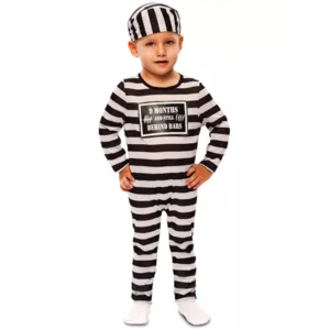 Kostuum - Boef - Met pet - mt.80-92