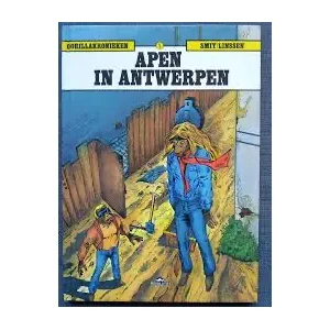 Strip Gorillakronieken Apen in Antwerpen - Smit