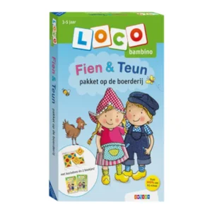 Loco Bambino - Pakket - Fien & Teun op de boerderij - 3-5 jaar