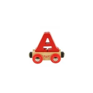 Naamtrein - Letter A - Kleur willekeurig geleverd