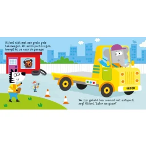 Boek - Meerijden op een takelwagen!  - Met geluid