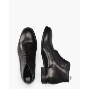 Pantanetti 10941E Zwart Heren Veterboots