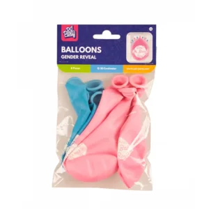 Ballonnen - Boy? Girl? Oh, baby! - Gender reveal - 30cm - 8st.