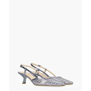 Gianmarco F. K088 Blauw Dames Slingbackpumps