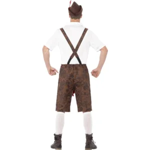 Smiffys - Kostuum - Lederhose & shirt - Oktoberfest - Braadworst - XL