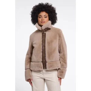 Rino & Pelle damesjas: Lambra, oat kleur ( camel kleur ) ( RINO.109 )