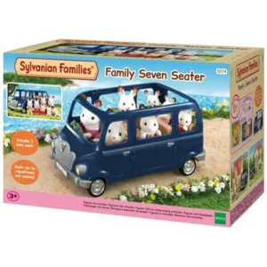 Sylvanian Families 5274 7-Zits Familiewagen  - Speelfigurenset