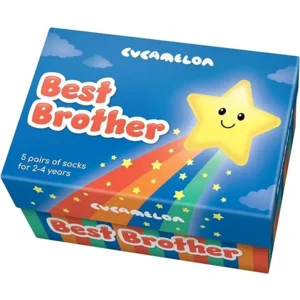 Cucamelon Best Brother Sokken Kinderen 5 Paar 2-4 jaar