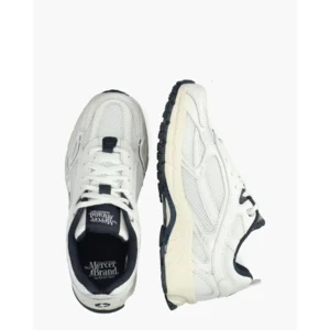 Mercer The Re-Run Wit/Donkerblauw Damessneakers