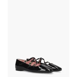 Pretty Ballerinas 50.697 Camille Zwart Dames Ballerina's