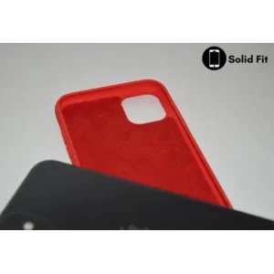 iPhone Hoesje Silicone Case Back Cover Rood iPhone XR