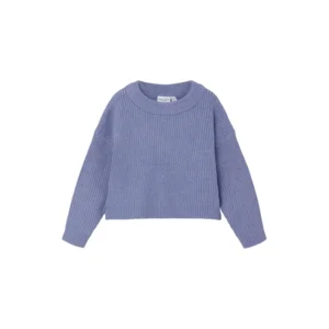 Name it Meisjes Blauwe Knit Trui Vajsa Eventide