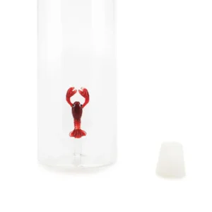 Waterfles Karaf Kreeft 1.2L Glas | Balvi