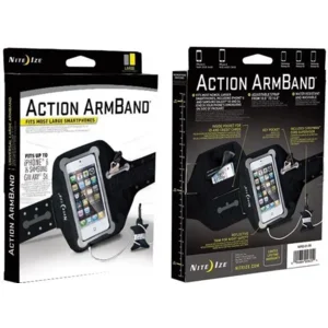 Nite Ize Actie Armband + curvyman + sleutel & ID houder- Sport en uitvoeren telefoon Holder NIPB2-01-R8