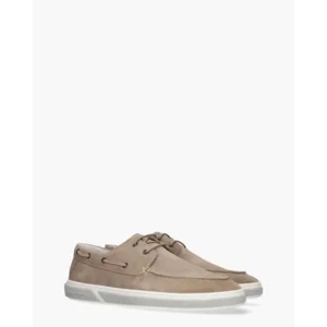 Floris Van Bommel De Booter 01.02 Taupe Heren Veterschoenen