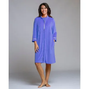 Egatex kamerjas: Blauw met rits ( EGA.522 )