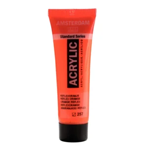 Acrylverf - 257 - Reflex oranje - Amsterdam - 20ml