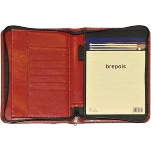 Brepols luxe schrijfmap Palermo Rood