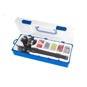 Hengel - Viskoffer - Met werphengel - Incl. accessoires