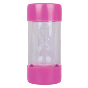 Timer - Zandloper - 2 minuten - Roze - 16,5x7,2cm