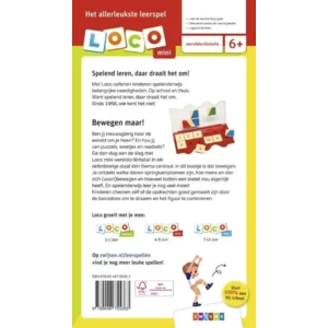 Loco Mini - Boekje - Bewegen maar! - Wereldoriëntatie - Skelet en beweging - 6-8 jaar