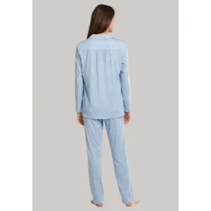 Schiesser – Comfort Fit – Pyjama – 173770 – Hel Blauw