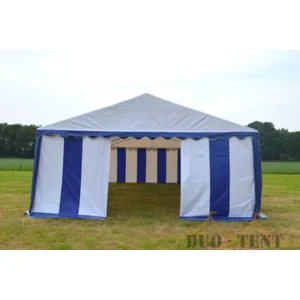 Partytent 6x8 Classic PVC Brandvertragend | Wit