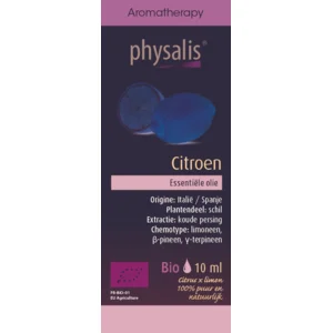 Physalis Essentiële Olie Citroen 10 ml