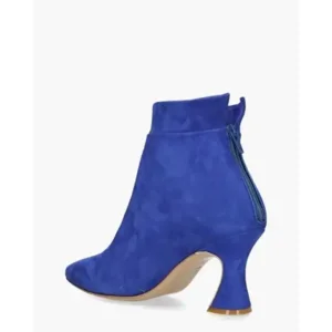 Cypres 9928 Blauw Dames Enkelboots