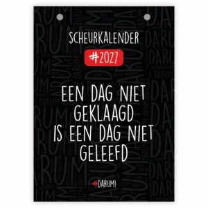 Scheurkalender - Darum! - 2027 - 13x18cm