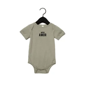 More amor romper Baby 3-6M Heather blue