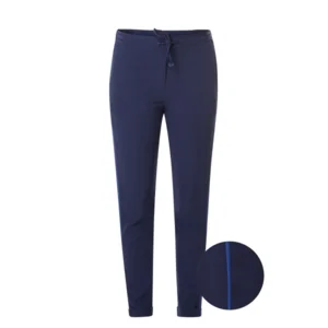 Blauwe broek met blauwe streep 42