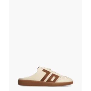 Back 70 Easter Crème/Bruin Damesslippers