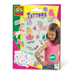 Plak tattoos - Voor kinderen - Sprookjes - 3+