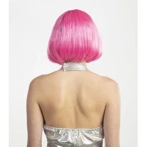 Roze pruik China Girl - Stijlvolle roze pruik