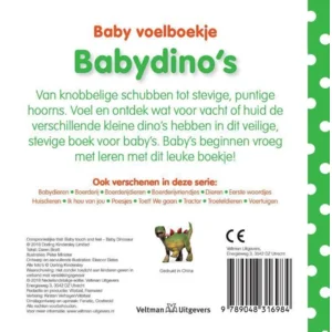 Boek - Baby voelboekje - Baby dino's