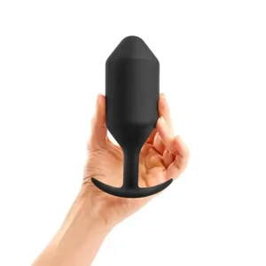 B-Vibe Snug Butt Plug 6 Zwart