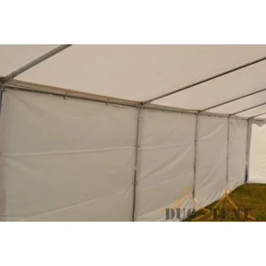 Opslagtent 4x6 Premium PVC Brandvertragend | Wit