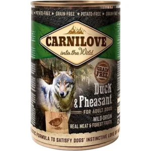 Carnilove Grain Free Duck & Pheasant Adult 400 gram -  - Honden droogvoer