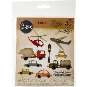 Sizzix - Thinlits - Cityscape Commute - 22 stanzen