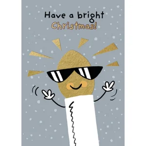 Kaarten - Kerst - Have a bright Christmas - 4x4st. - MB.2006
