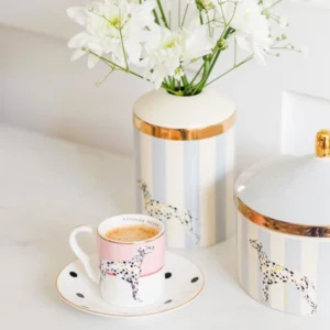 Animals - Espresso Set - Dog/Zebra
