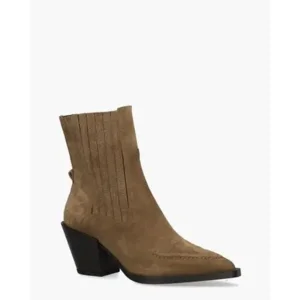 Nubikk Liv Boa Bruin Dames Enkelboots