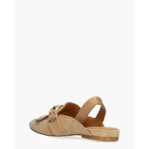 Mjus Zenne Beige Dames Slingbackloafers